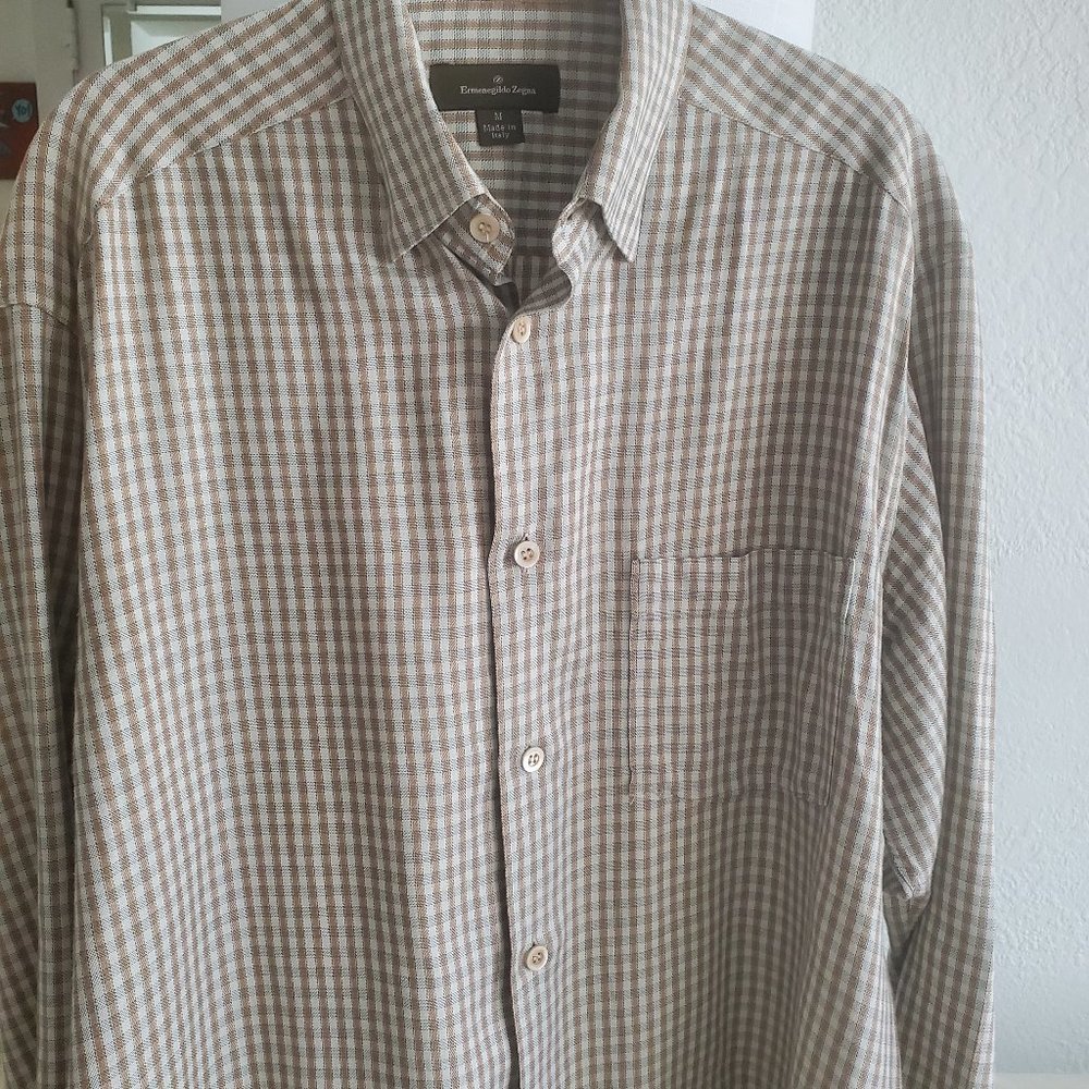 Ermenegildo Zegna Collar Long Sleeve Shirt
